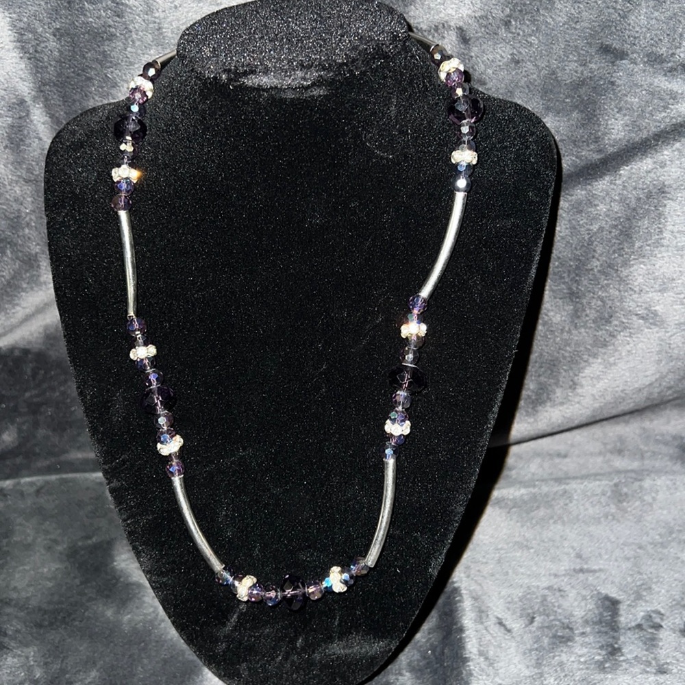 Purple/Blue Necklace